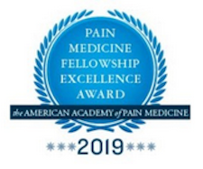 Pain Medicine Fellowship Excellence Award 2019