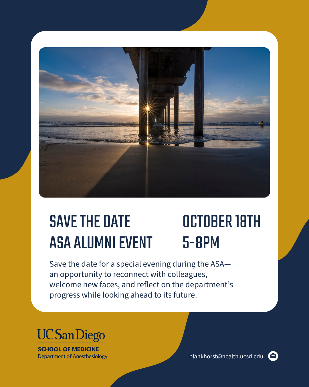ASA Alumni-Save the Date